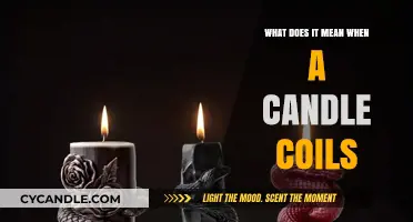 Understanding the Meaning Behind a Coiling Candle Flame