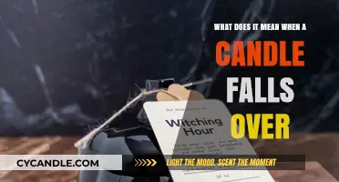 Candle Falls Over: Unveiling the Meaning Behind the Tumble