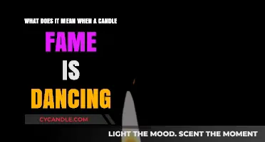 Why Does a Dancing Candle Flame Signal Spiritual or Scientific Insights?
