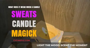 Candle Sweating in Magick: Understanding Its Meaning and Significance