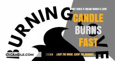 Fast-Burning Love Candles: Unveiling the Hidden Meanings and Insights