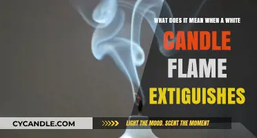 White Candle Flame Extinguished: Unveiling the Spiritual and Practical Meanings