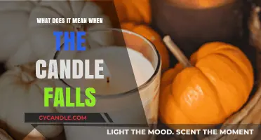 Candle Falls: Unveiling the Symbolic Meaning Behind the Tumble