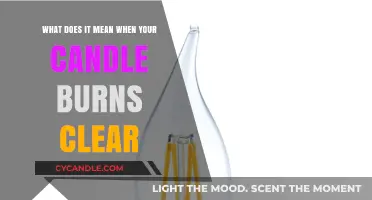 Clear Candle Burn: Unveiling the Meaning Behind a Clean Flame
