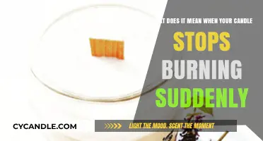Why Your Candle Stops Burning Suddenly: Common Causes Explained