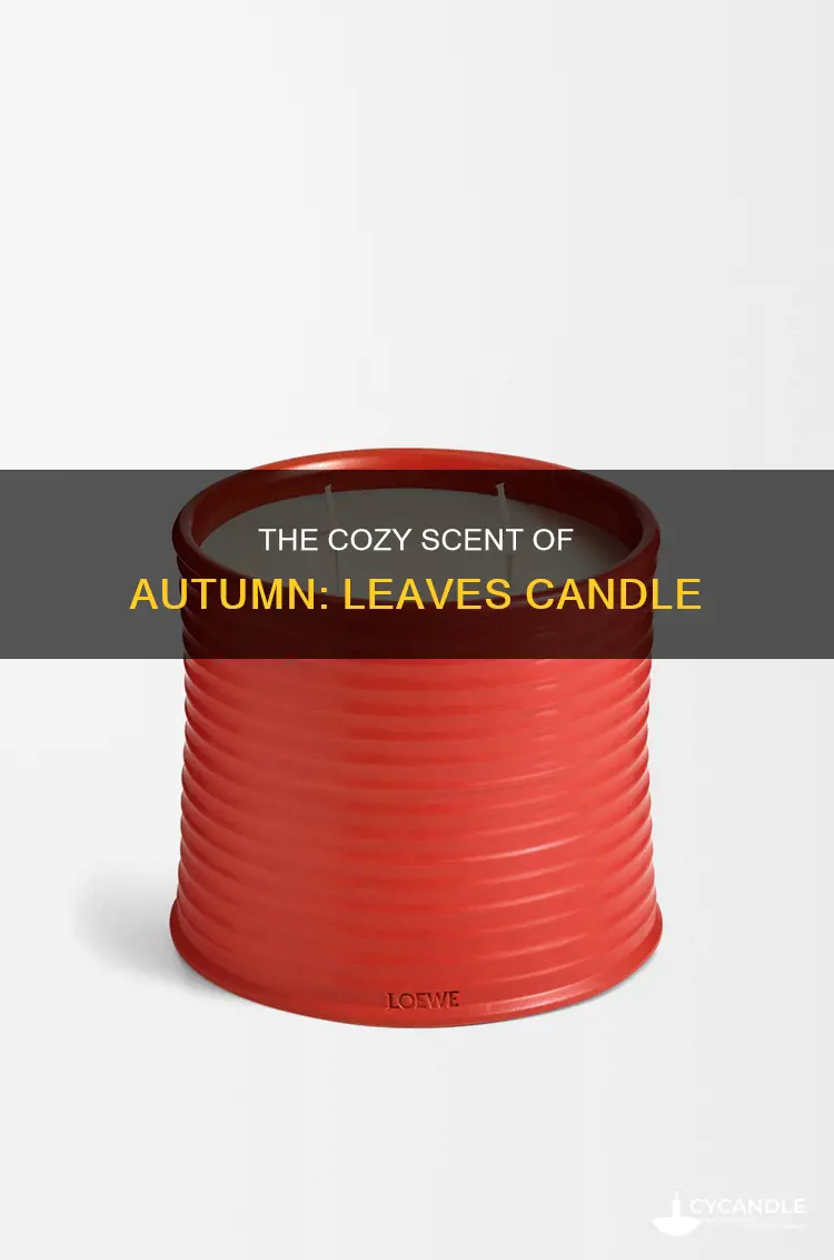 what does leaves candle smell like