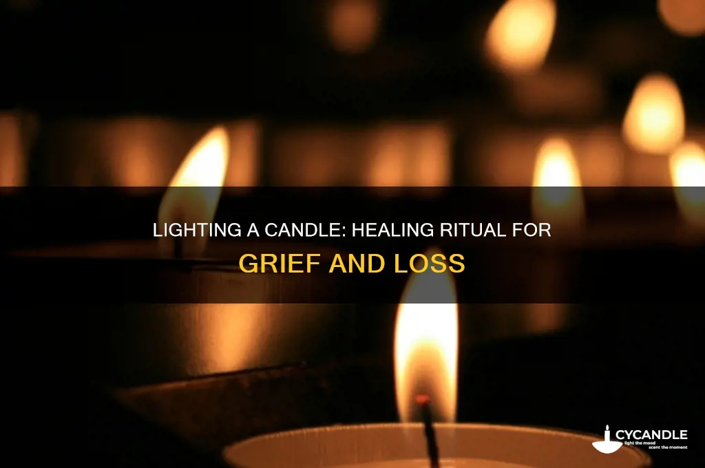 what does lighting a candle do for loss