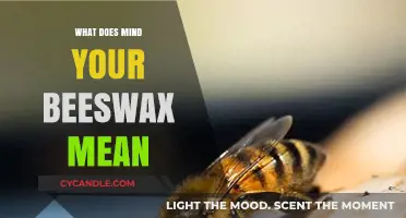 Mind Your Beeswax: Unraveling the Meaning Behind This Classic Phrase