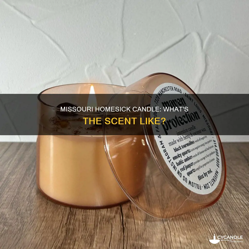 what does missouri homesick candle smell like
