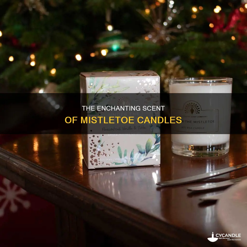 what does mistletoe candle smell like