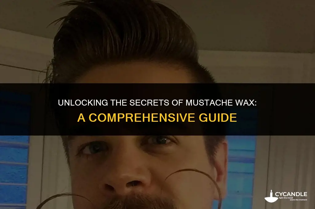 what does mustache wax do