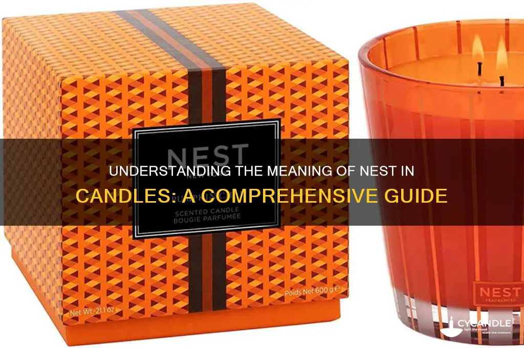 what does nest mean in candles