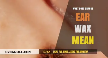 Decoding Ear Wax Colors: What's Behind the Orange Hue?