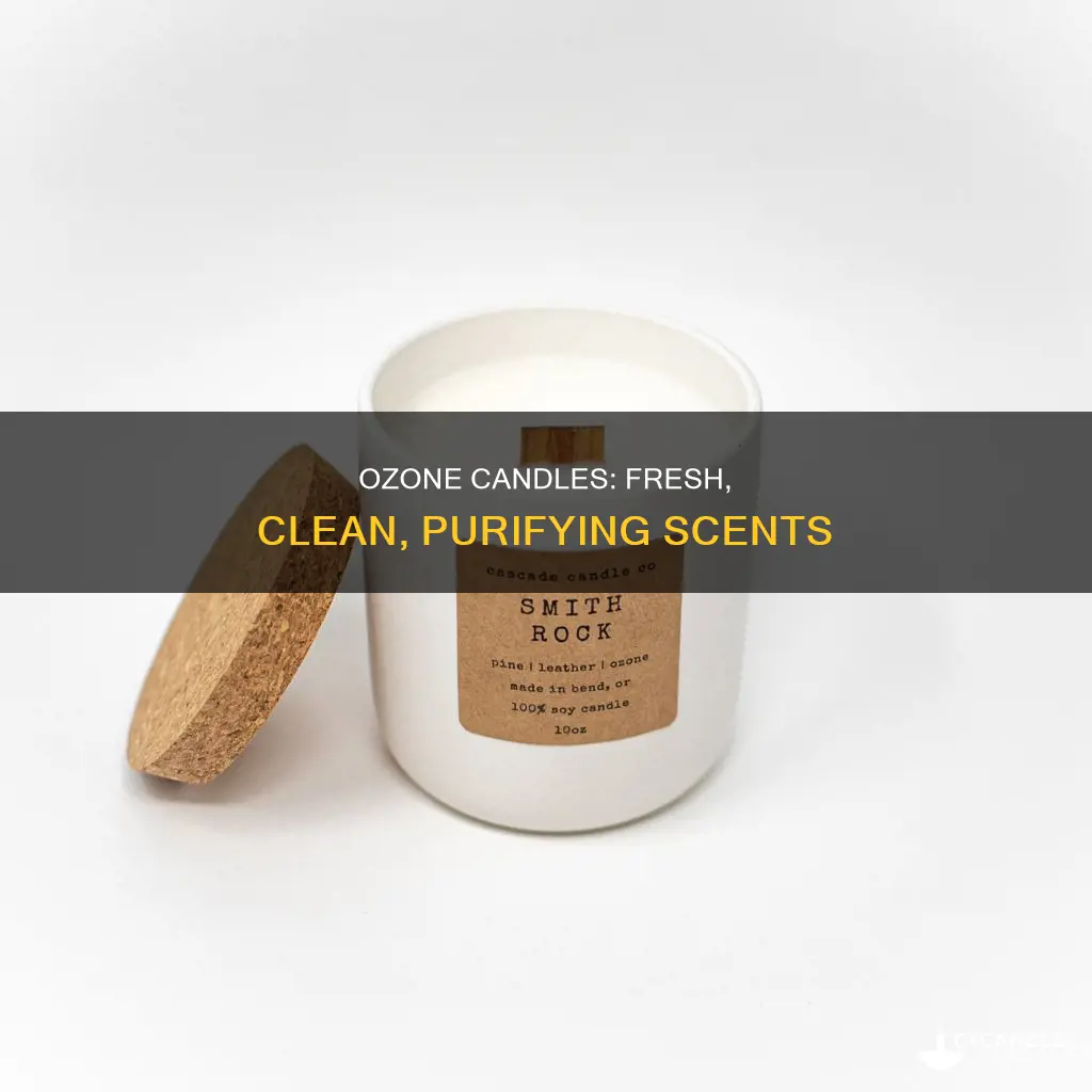 what does ozone candle smell like
