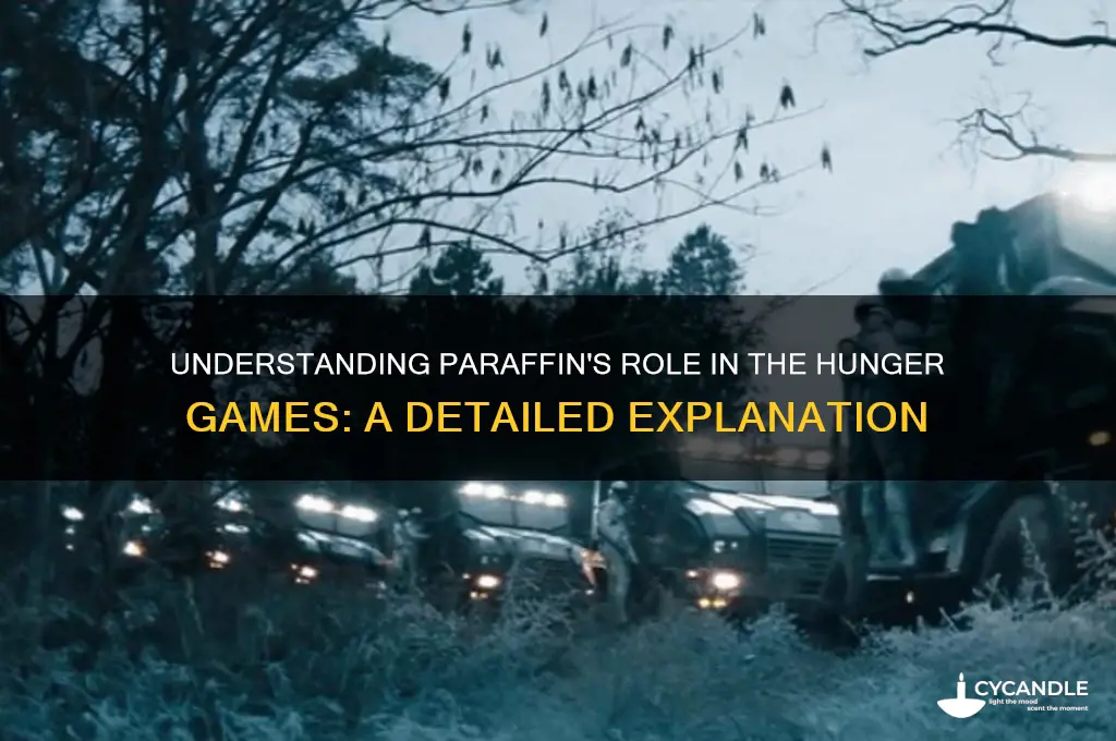 what does paraffin mean in the hunger games