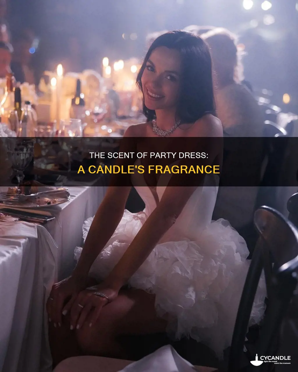 what does party dress candle smell like