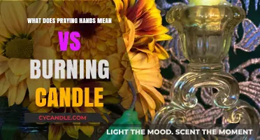 Praying Hands vs. Burning Candle: Symbolism and Spiritual Significance Explained