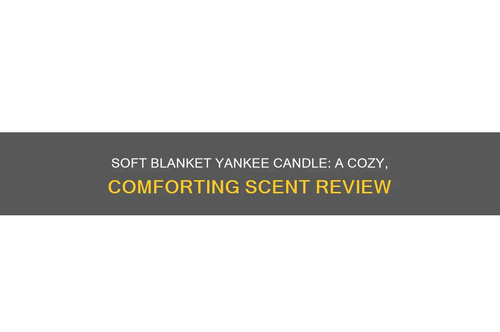 what does soft blanket yankee candle smell like