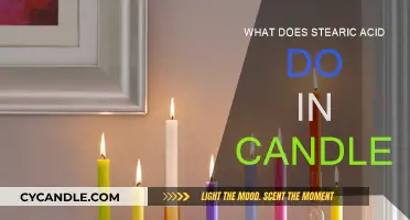 Stearic Acid: The Secret to Better Burning Candles