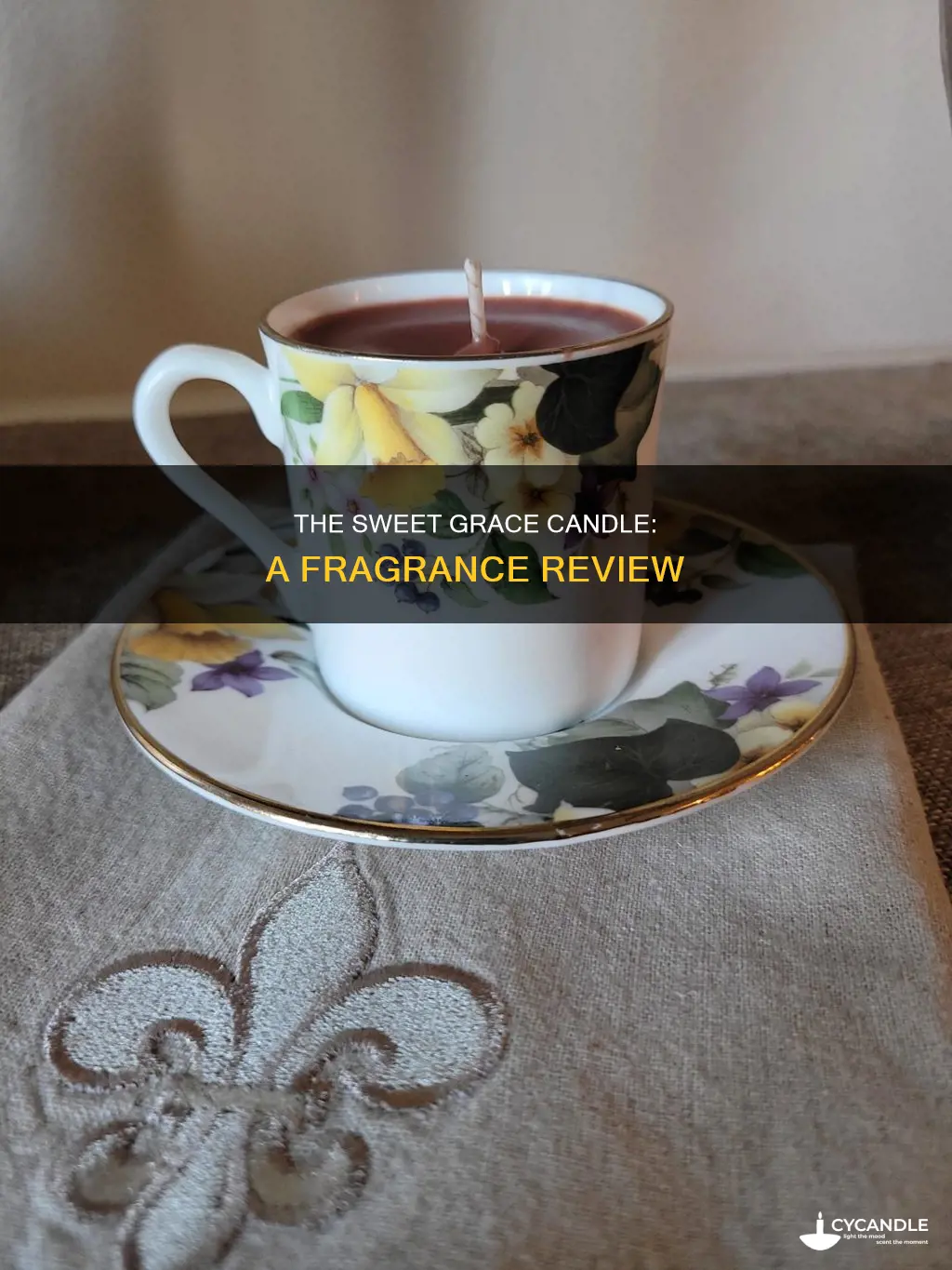 what does sweet grace candle smell like