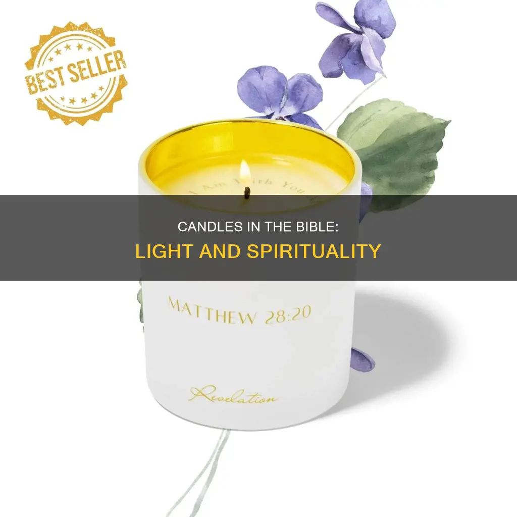 what does the bible say about candles