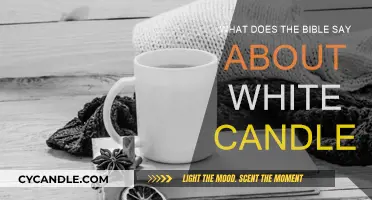 White Candles: Biblical Meanings and Symbolism