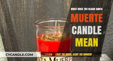 Understanding the Black Santa Muerte Candle's Meaning and Purpose