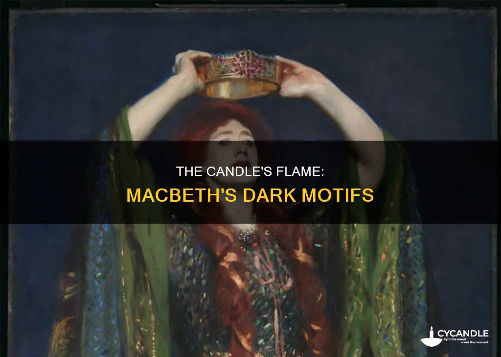 what does the candle in macbeth symbolize