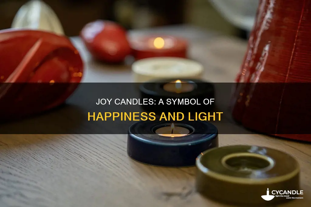 what does the candle of joy represent