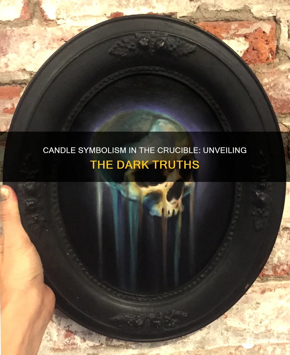 what does the candle symbolize in the crucible