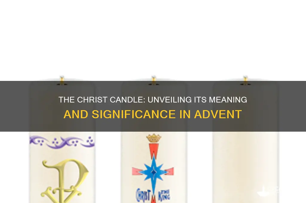 what does the christ candle mean