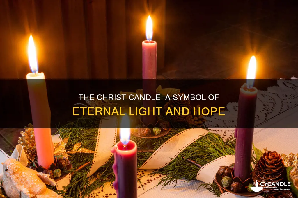 what does the christ candle represent