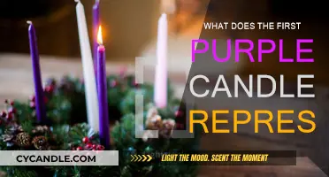 Unveiling the First Purple Candle's True Meaning