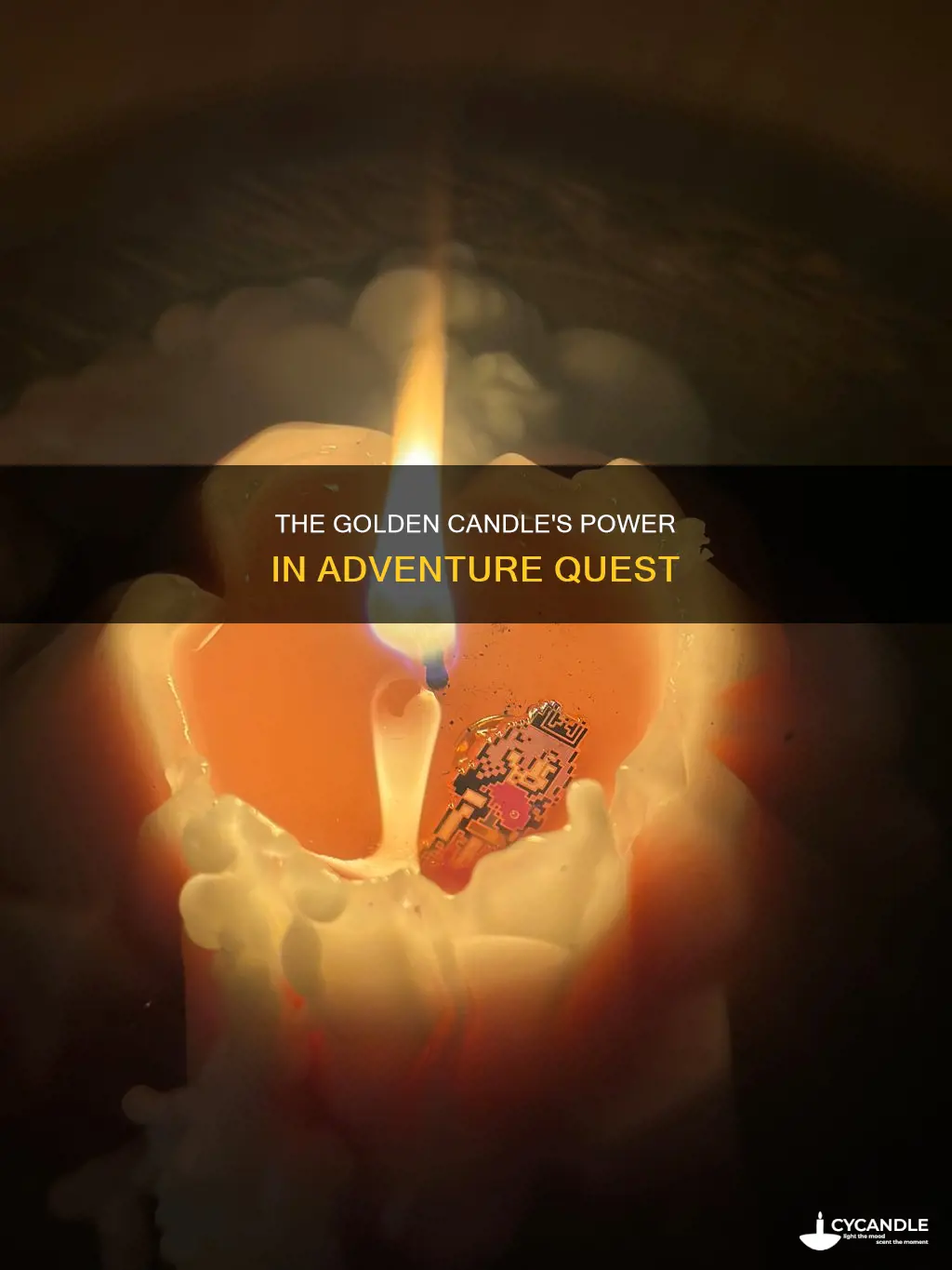 what does the golden candle do in advendure quest