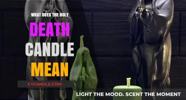 Understanding the Holy Death Candle: Symbolism, Rituals, and Spiritual Significance