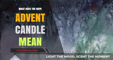 Understanding the Hope Advent Candle: Symbolism and Significance Explained