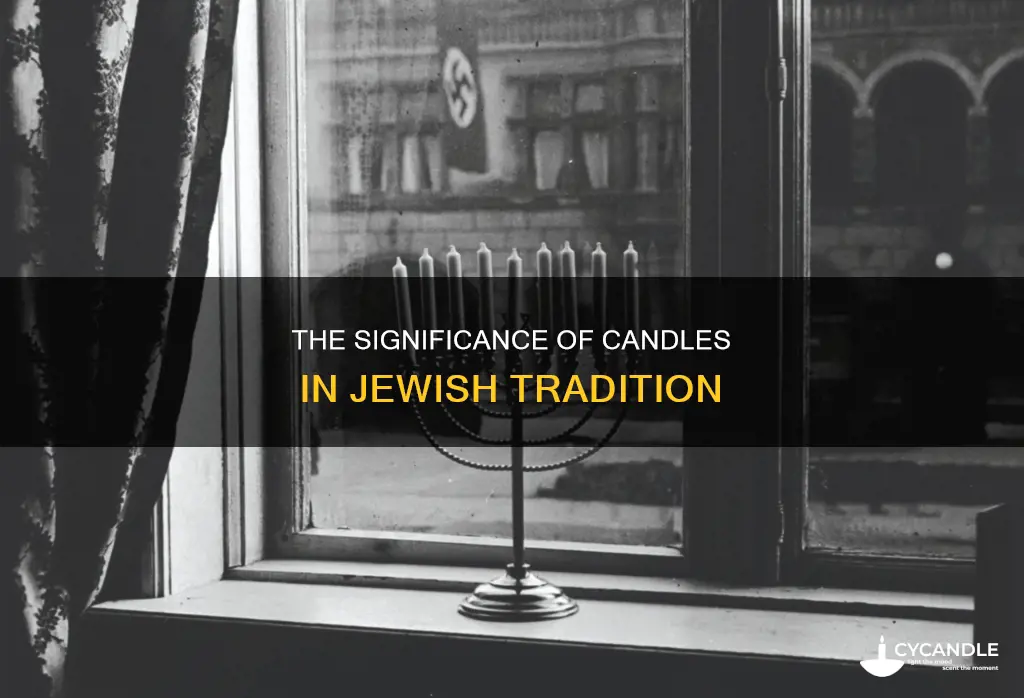 what does the jewish candle stand for