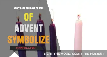 The Love Candle's Meaning: Unveiling Advent's Warmth and Devotion