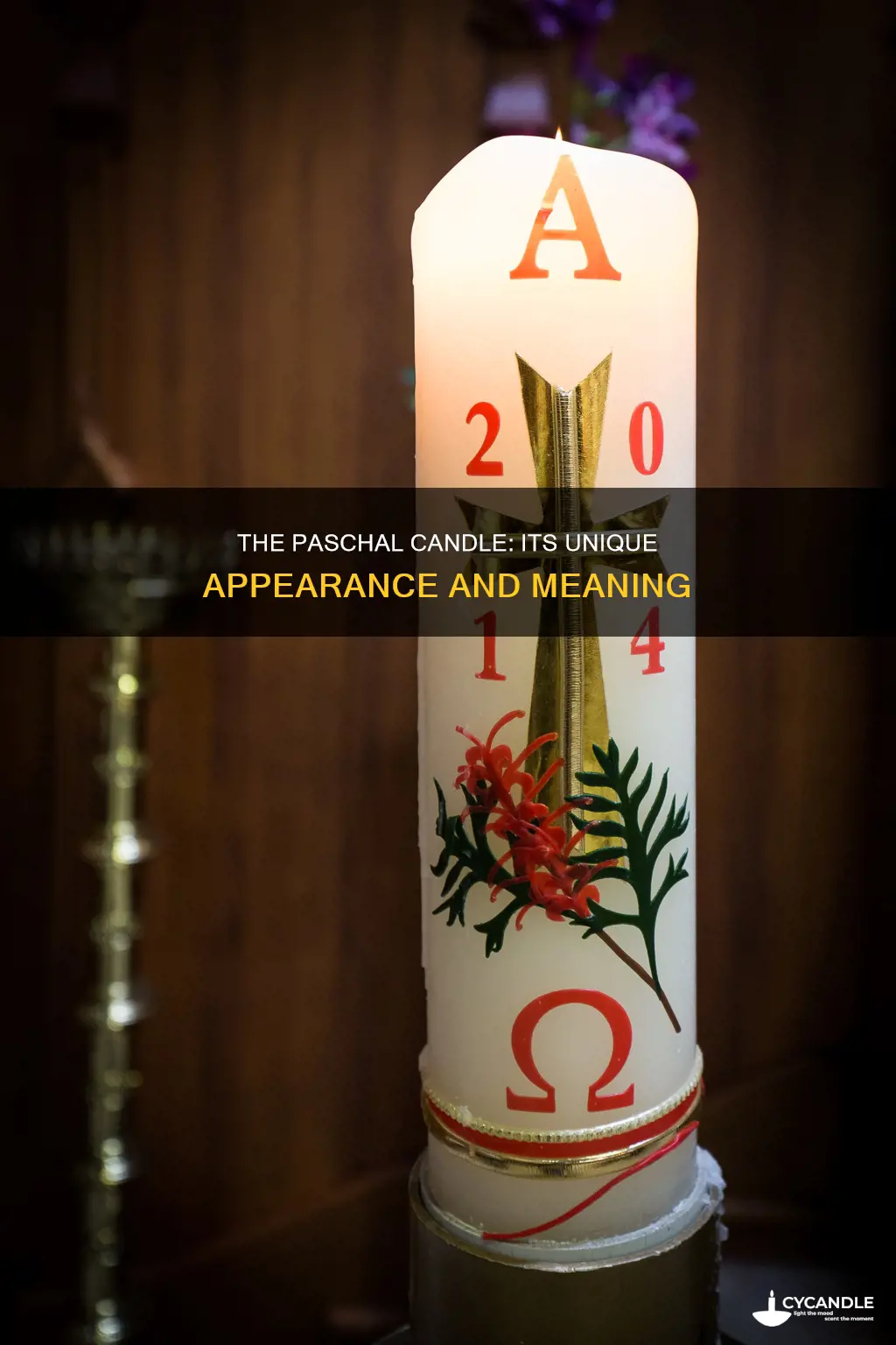 what does the paschal candle look like