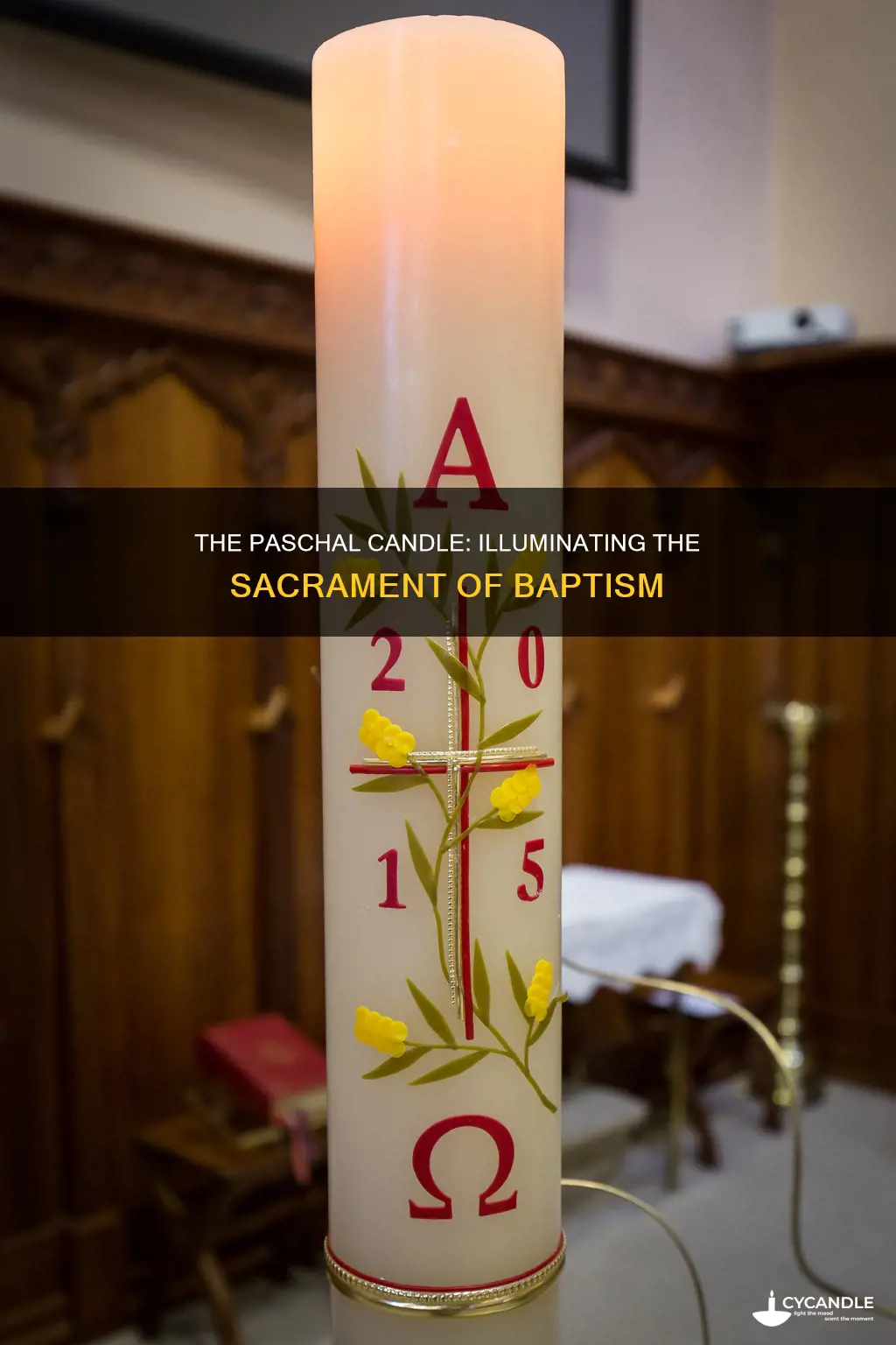 what does the paschal candle represent in baptism