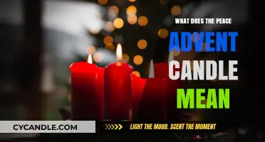 Understanding the Peace Advent Candle's Symbolism and Significance in Christmas