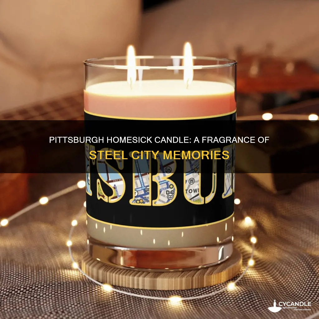 what does the pittsburgh homesick candle smell like