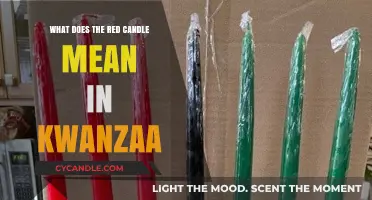 Understanding the Symbolic Red Candle in Kwanzaa Celebrations