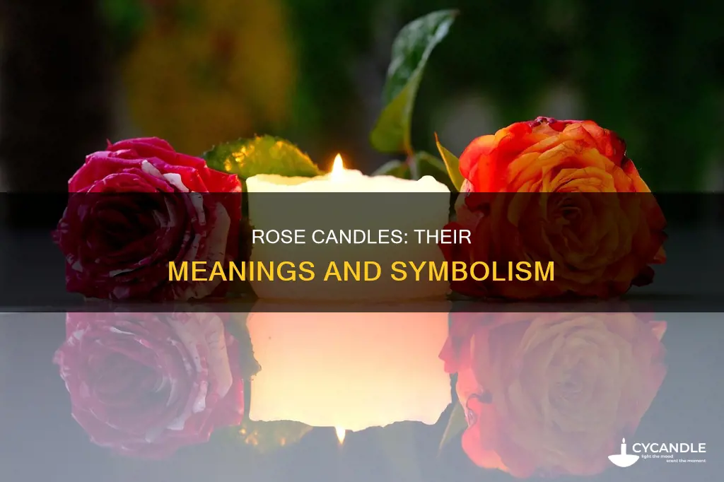 what does the rose candle represent