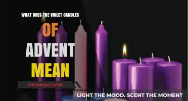 Understanding the Symbolic Meaning of Violet Candles in Advent Traditions
