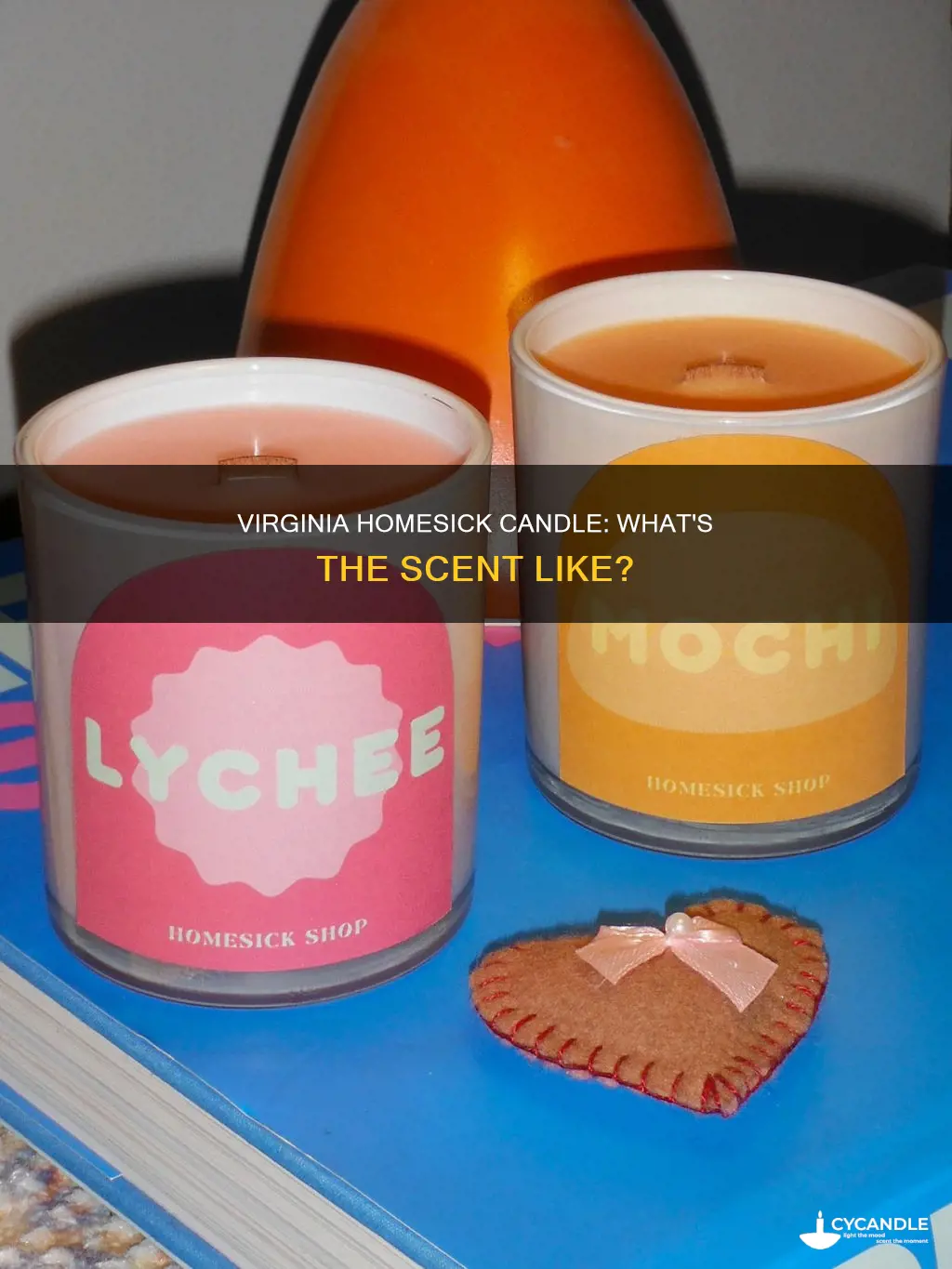 what does the virginia homesick candle smell like