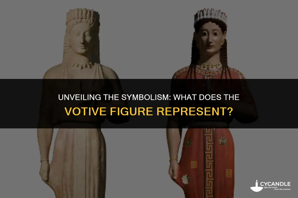 what does the votive figure represent