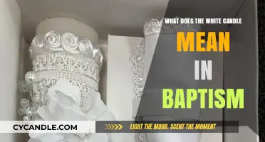 The White Candle's Symbolism in Baptism: A Sacred Tradition Explained