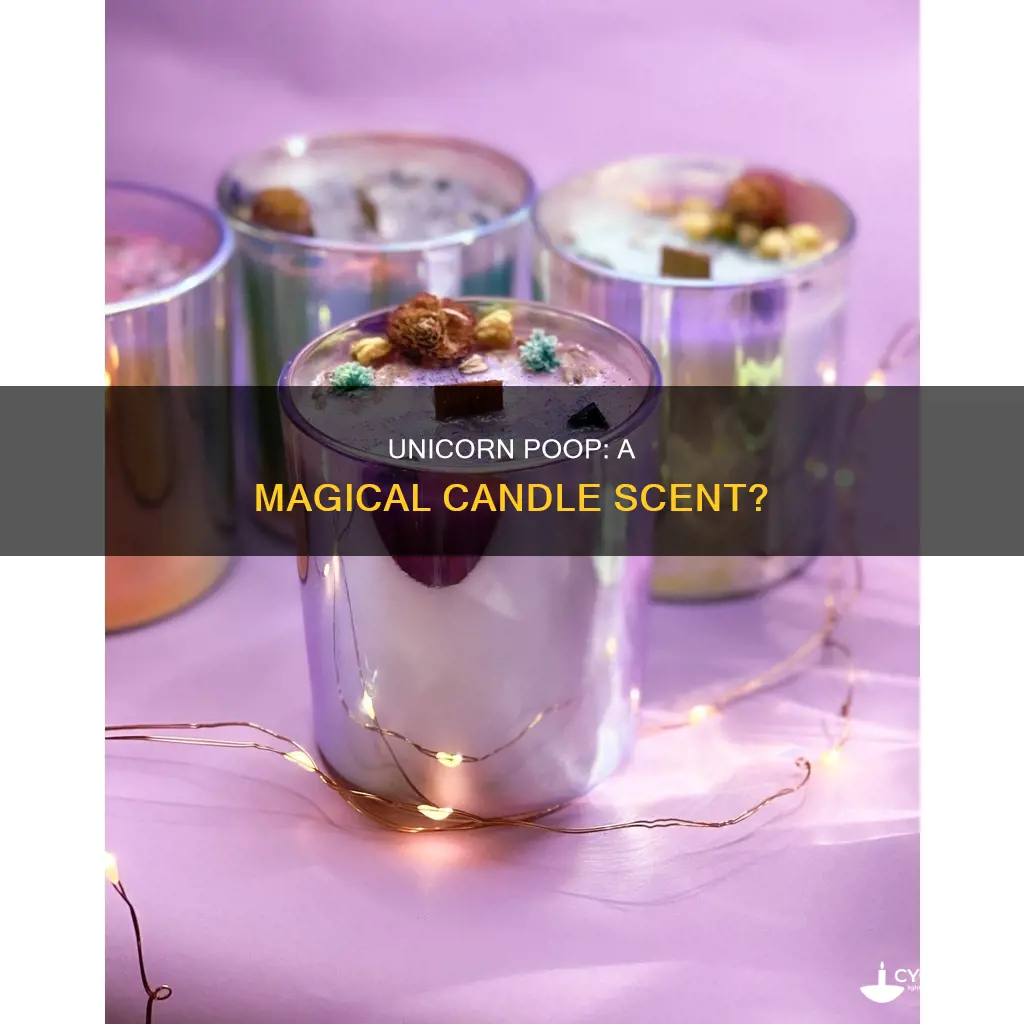 what does unicorn poop candle smell like