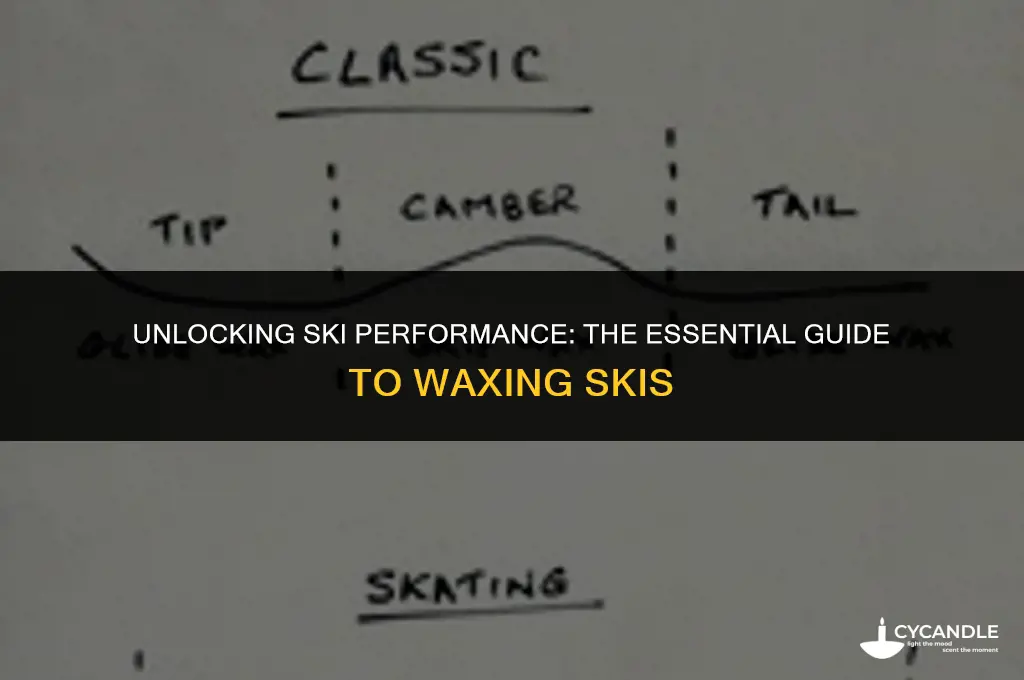 what does waxing skis do